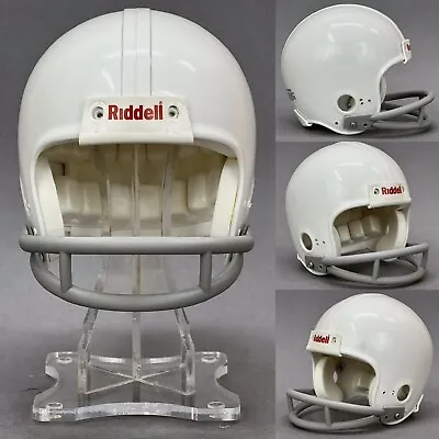 3D Printed Vintage Two-Bar Riddell VSR4 Mini Football Helmet Upgrade Facemask • $27.99