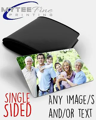 £3.99 • Buy Personalised Metal Keepsake Card FOR YOUR Wallet/Purse Insert Photo Gift Card