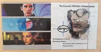 Michael Nyman - 2x Film Soundtk Cd Job Lot - Best Of/gattaca - Prospero/cook+++ • £5.20