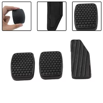 3PCS/Set Rubber Car Accelerator Pedal Foot Pedals Pad Cover For Brake Clutch • $17.05
