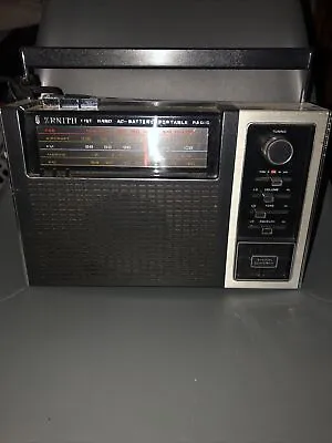 Vintage Zenith Radio RF88Y Five Band Works All There NICE • $49.99