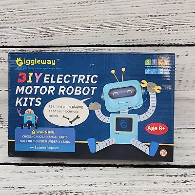 Electric Motor Robotic Science Kit DIY STEM Factory 8Y+ By Giggleway NIB • $12.59