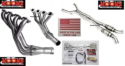 Kooks Stainless 2'' LT Headers / Catted Xpipe Kit 2014-19 Corvette C7 6.2 LT1 • $2499