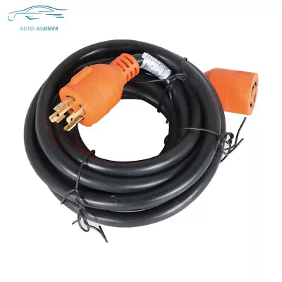 RV Extension Power Cord 30Amp 10~100FT W/ Cord Organizer NEMA L14-30P/R 125/250V • $31