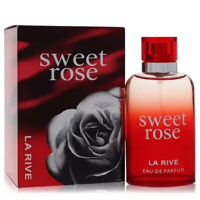 La Rive Sweet Rose By La Rive Eau De Parfum Spray 3 Oz For Women • $19.99
