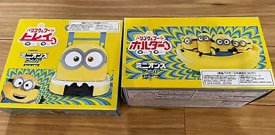 Minions McDonald's Drink & Food Holder & Tray For Car Limited From Japan 2 Sets • $90