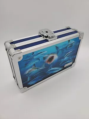 Royce Vaultz Holographic 3D Sharks Pencil Box - 2016 - No Key • $24.99