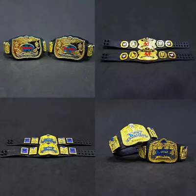 Mattel WWE WWF Classic Tag Team Championship Title Belt Wrestling Toy Figure • $25.73