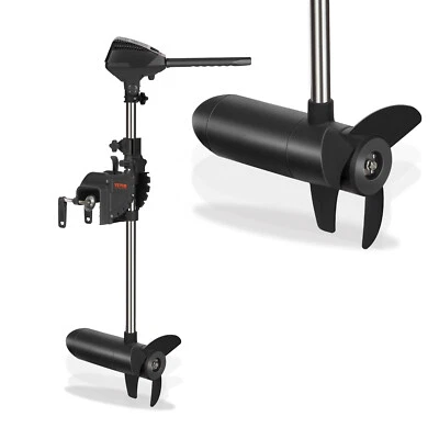 $229.89 • Buy VEVOR 86lbs 24V Thrust Electric Trolling Outboard Motor For Kayak Fishing Boats