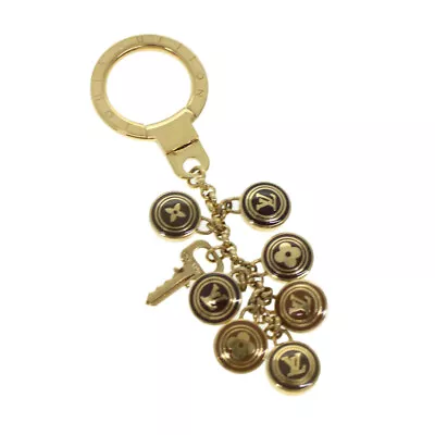 $211.20 • Buy LOUIS VUITTON Porte Cles Pastille Charm Gold Tone M65387 LV Auth Yk6967