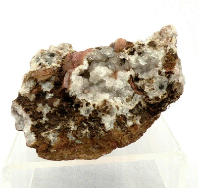£12.75 • Buy Calcite Hematite Stank Mine Cumbria UK Mineral Display Specimen 95g 6.5cm