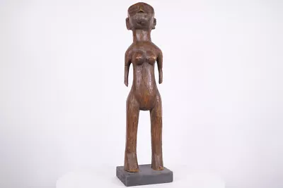 Makonde Female Statue On Base 25.25  - Tanzania - African Art • $75