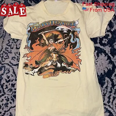 New Molly Hatchet Tour 1980 Gift For Fans Unisex All Size Shirt 1LU26 • $20.99