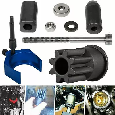 $144.19 • Buy Injector Sleeve Tool Set + Injector Height Tool+ Engine Barring Socket For 3406E