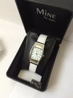 £14.95 • Buy Ladies Fashion Designer Look Crystal Mine Watch Brand New & Boxed Great Value