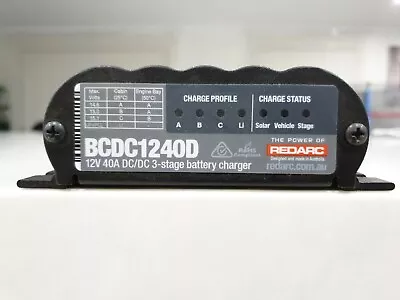 REDARC BCDC1240D Dual Input 40 Amp In-Vehicle DC To DC Battery Charger • $399