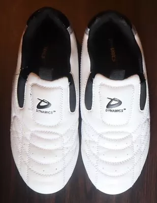 Dynamics Martial Arts/taekwondo Shoes (minimally Worn Clean  White Size 5) • $5