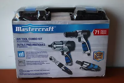 Mastercraft Multi-Purpose Tool Combo Kit W/ Accessories 71-Pieces #058-9369-4 • $108.92