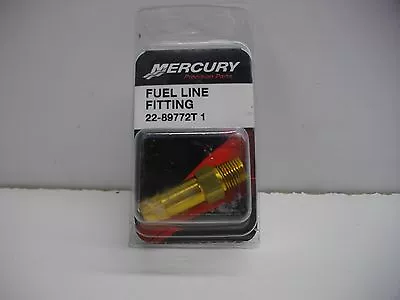 22-89772T1 Fuel Line Fitting Connector Mercury Marine Engines • $12.99