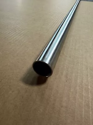 304 Welded Stainless Steel Round Tube 1.25  OD X 0.065  Wall X 3” Length • $4.40