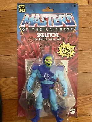 Masters Of The Universe Origins Skeletor 5.5 Action Battle Figure 2020 • $19.95