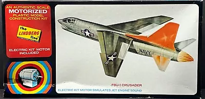 Lindberg 1:48 F8U-1 Crusader Vintage Model Airplane Kit 3109M:200 • $24.99