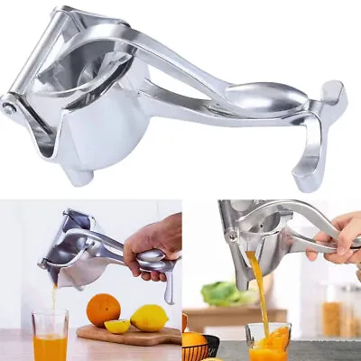 Portable Orange Lemon Fruit Juicer Manual Juicer Squeezer Hand Press Machine • £7.69