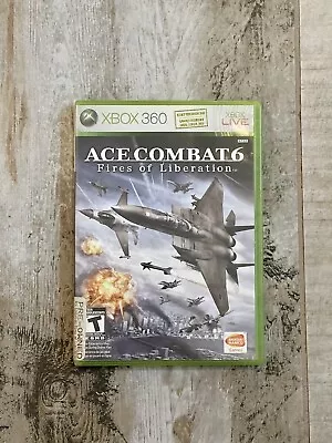 Ace Combat 6 Fires Of Liberation For Xbox 360 Complete CIB Tested- VGUC- Free Sh • $19.95