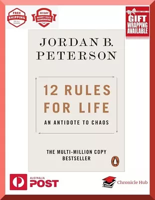 $20.49 • Buy 12 Rules For Life By Jordan B. Peterson BRANDNEW PAPERBACK BOOK