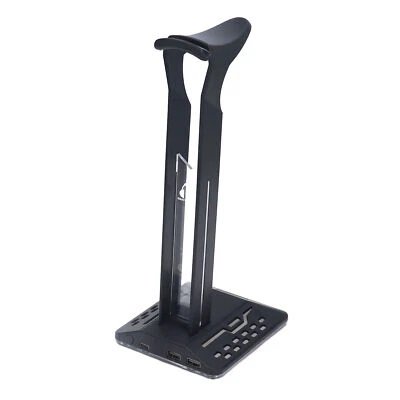 $35.96 • Buy RGB Headphone Stand 2 USB Ports Multifunction Gaming Headset Holder For Desk SP5