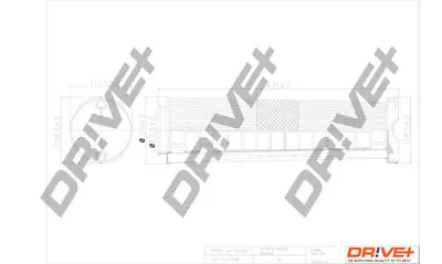 Dr!ve+ DP1110.10.0246 Air Filter For MERCEDES-BENZ • £18.60