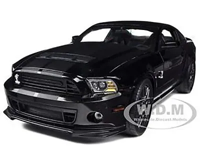2013 Ford Shelby Cobra Gt500 Svt Black 1/18 Diecast Shelby Collectibles Sc392 • $66.99