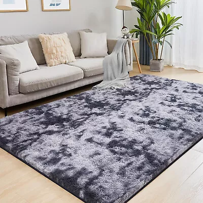 Shag Fluffy Area Rug Soft Rugs For Bedroom Living Room Modern Luxury Carpet 4x 6 • $35.98