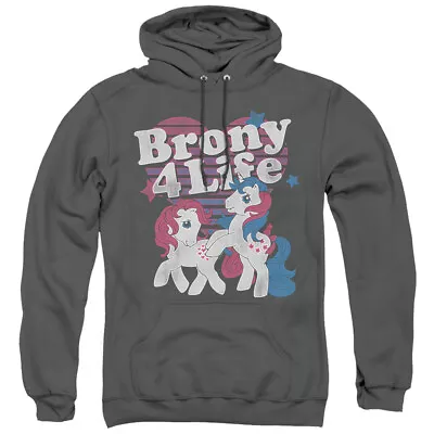 My Little Pony Hoodie Brony 4 Life Charcoal Hoody • $44.99