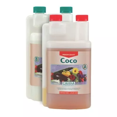 Canna Coco A + B 1L Complete Plant Nutrient For Veg And Flower Hydroponic • £15.95