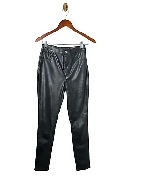 H&M Divided  Faux Leather Pants Skinny Pants Jeggings • $18