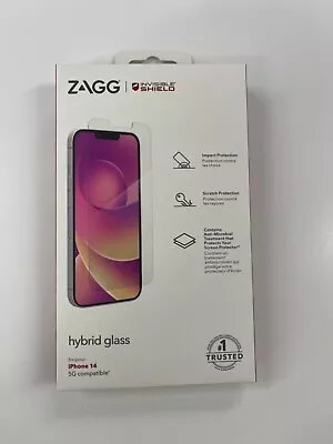ZAGG Invisible Shield Hybrid Glass For IPhone 14 5G Compatible Sealed • $9.99
