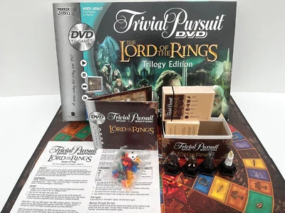 £18.99 • Buy Lord Of The Rings Trilogy Edition Trivial Pursuit DVD Board Game