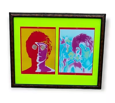 John Lennon Paul McCartney The Beatles One Album Framed Posters Richard Avedon • $24.89