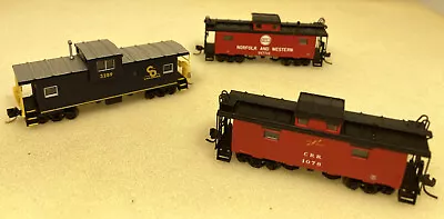 N Scale Atlas Three Coal-hauler Cabooses • $27