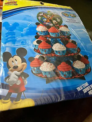 Wilton Disney Jr Mickey And The Roadster Racers Cupcake Stand  New Sealed • $6.90