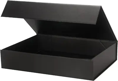 Gift Box With Lids 11.5 X 8.5 X 2.3 In Magnetic Closure Collapsible Gift Boxes  • $13.86