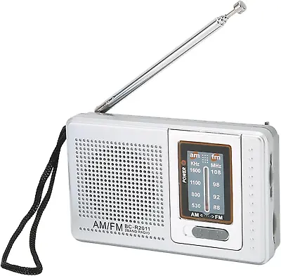 Portable AM/FM RadioMini Emergency Weather News Handheld Radio With SpeakerPoc • $22.96