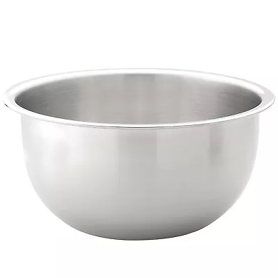 Stainless Steel Mixing Bowl - Wide Lip Weighted Design Dishwasher Safe 6 Qt • $34.22