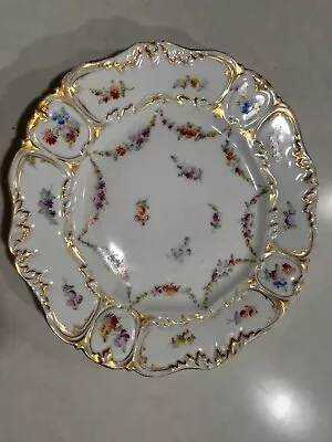 Antique T&V Limoges Porcelain (KLE7-Richard Klemm) 9  Salad Plate • $13.50