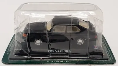 Altaya 1/43 Scale Model Car IR07 - 1989 Saab 900S - Black • $31.11