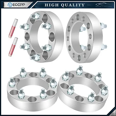 4Pcs 1.5  6x5.5 Wheel Spacers 12x1.5 For Toyota Pickup Tacoma 4Runner Hummer H3 • $78.95