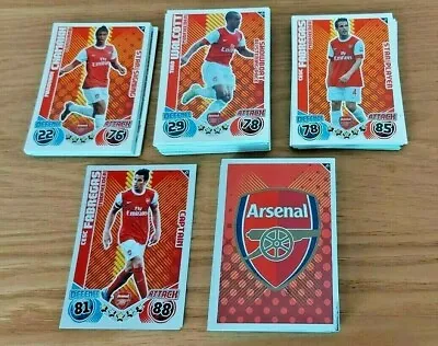 1 Match Attax 2008/9 - 09/10- 10/11 FOILED ARSENAL Card • £0.99