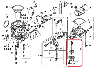 Carburetor Diaphragm Accelerator Pump For Honda VTX1300C VTX1300R VTX1300S T • $29.95