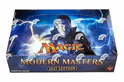 2017 Modern Masters MTG (Magic The Gathering) Factory Sealed 24 Pack Booster Box • $219.95